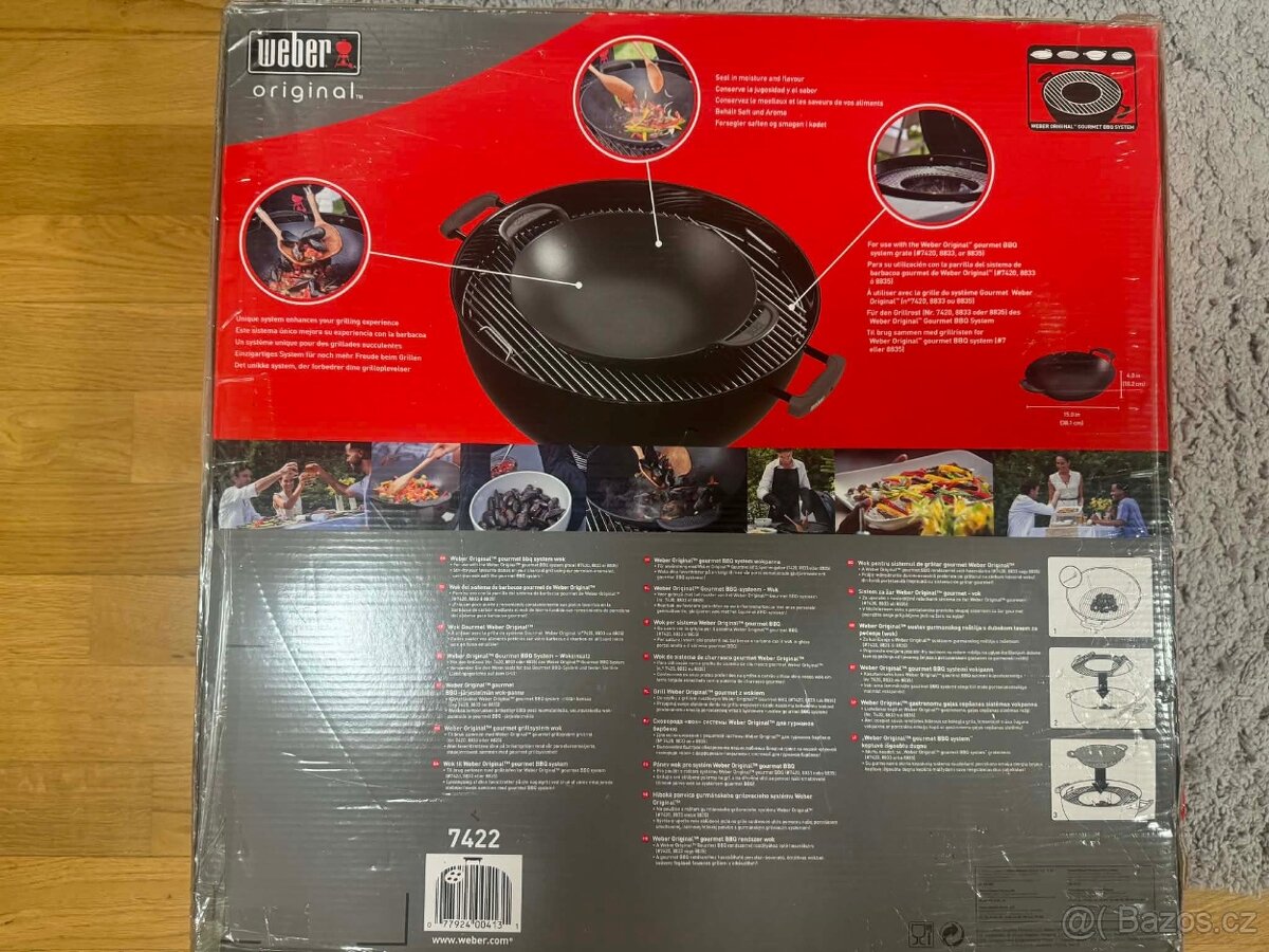 NOVÁ sada Weber Wok 7422 - 2