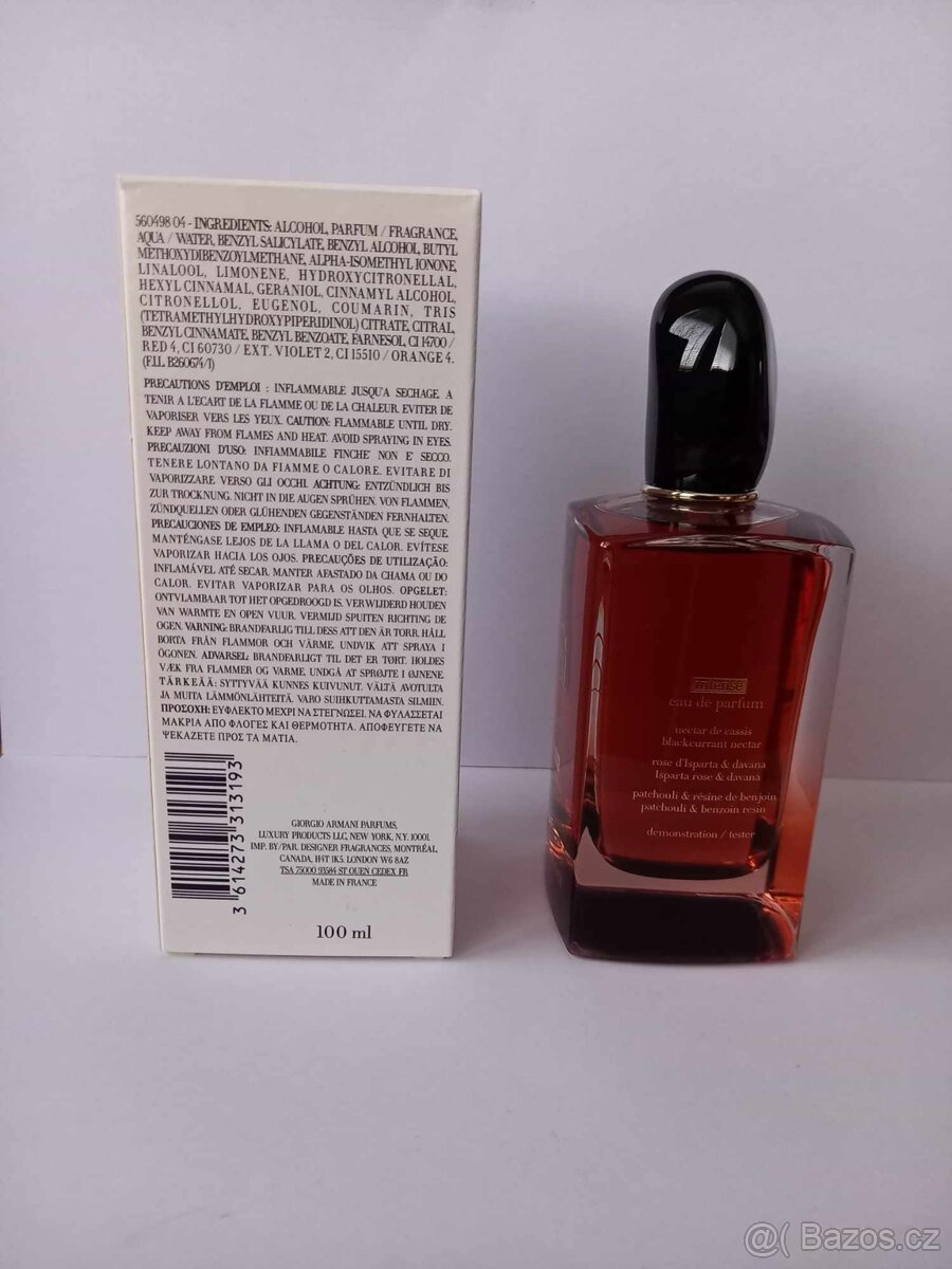 Giorgio Armani Sì Intense EDP dámská 100 ml tester - 2