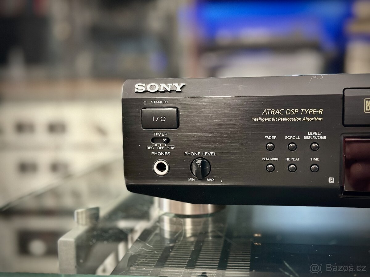 SONY MDS-JE530 (r.1999) digital-in/out, dálka - 2