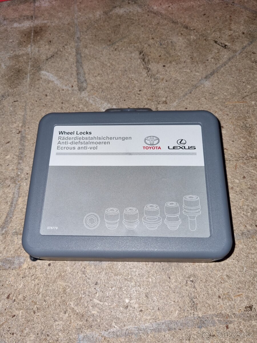 Bezpečnostní šrouby Toyota Lexus nové - 2