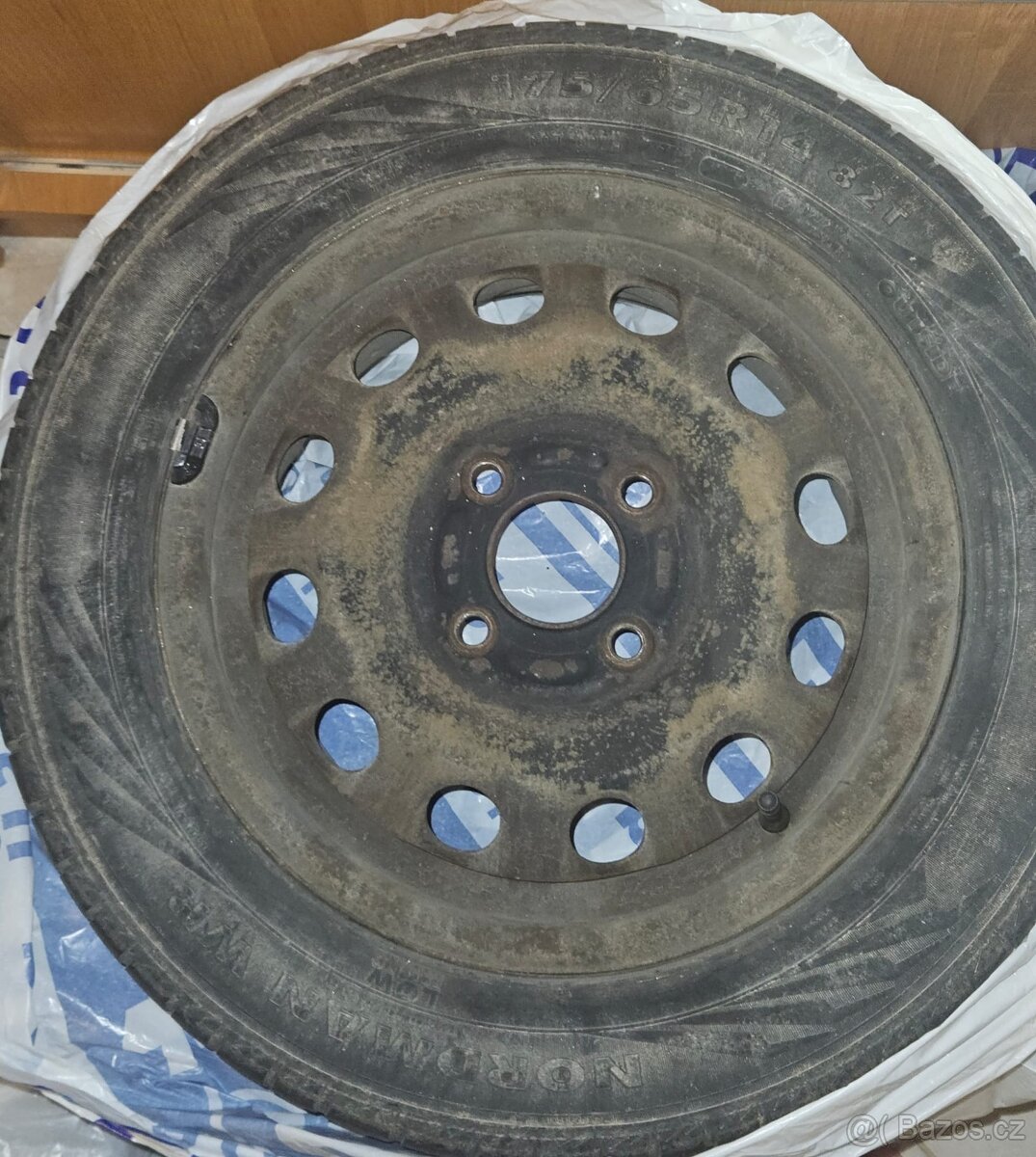 Sada 4xPlechových disků R14 4x108 - 2