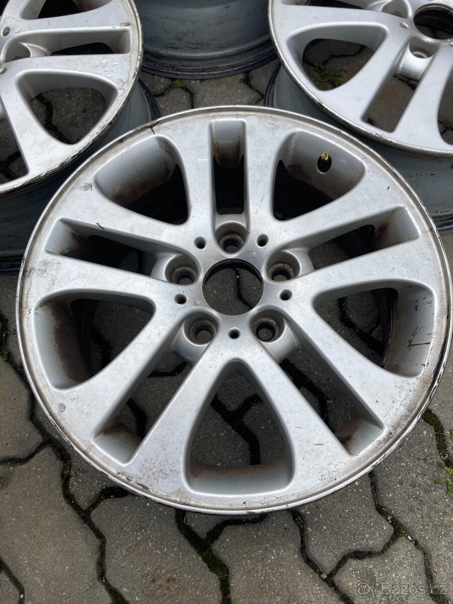 Alu disky 5x120 z vozu BMW řada 3, ET47, 7Jx17H2 - 2