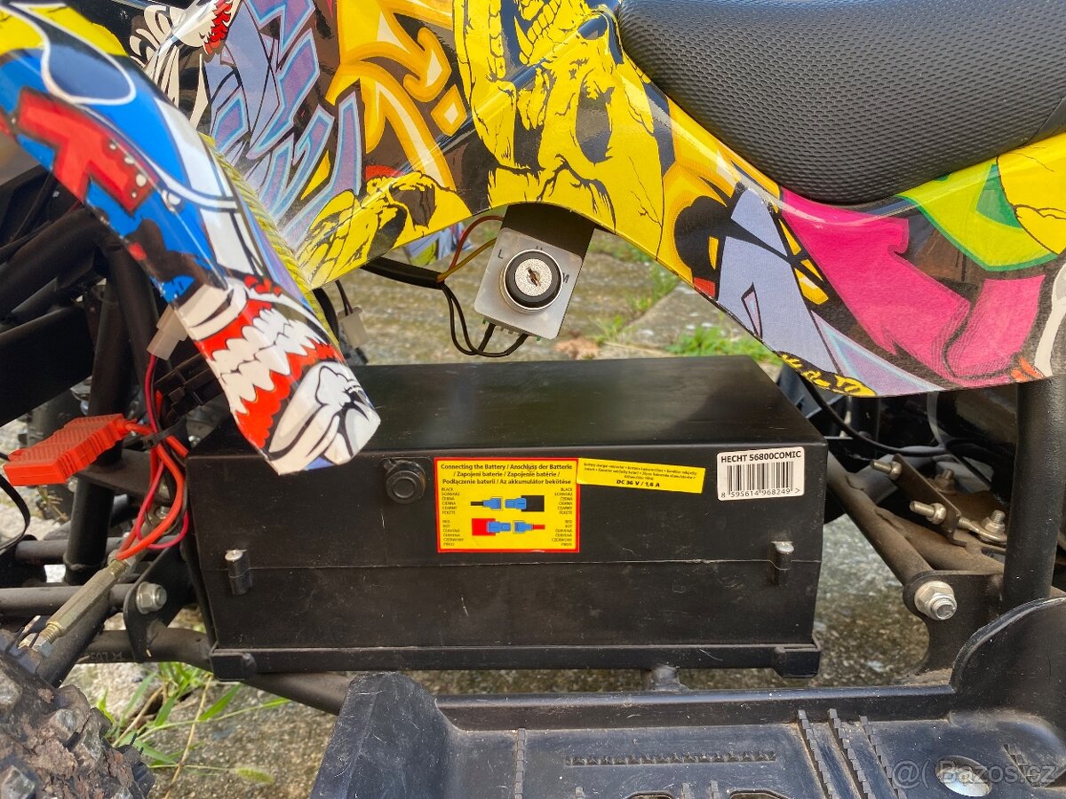 Dětská elektrická čtyřkolka Hecht