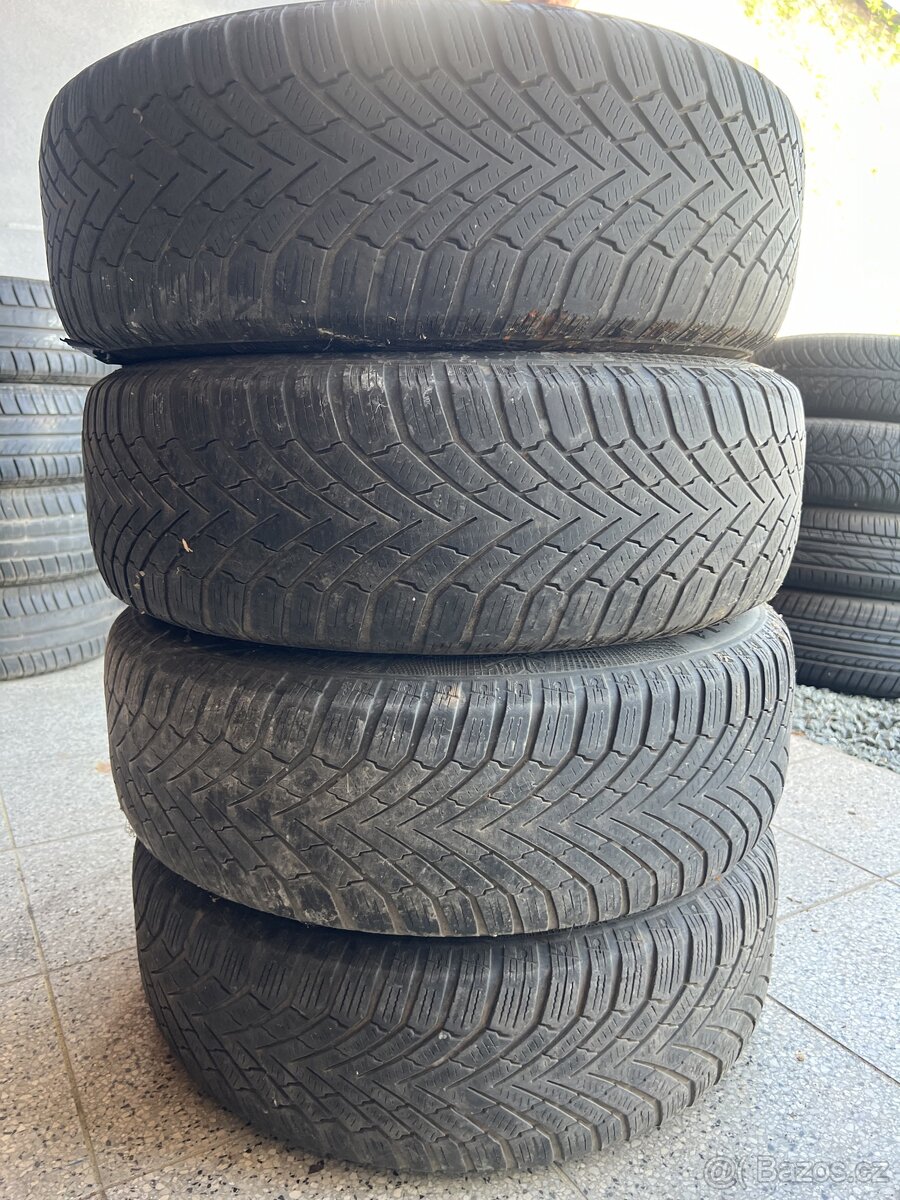 Sada plechový disků zimní Continetal 5x112 195/65R15 - 2