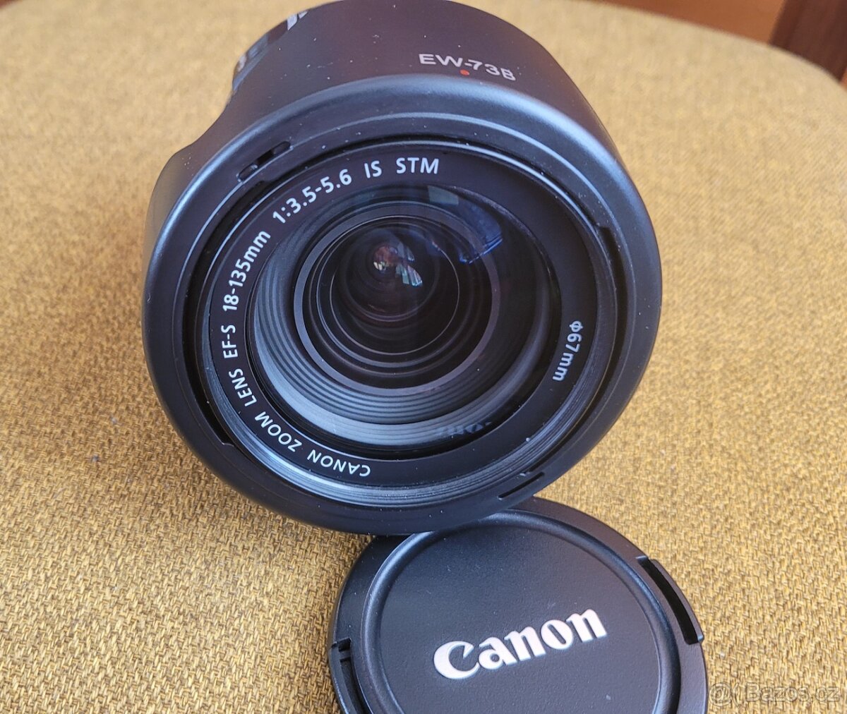 CANON objektiv EF-S 18-135 1:3,5-5,6 IS STM + sluneční clona - 2