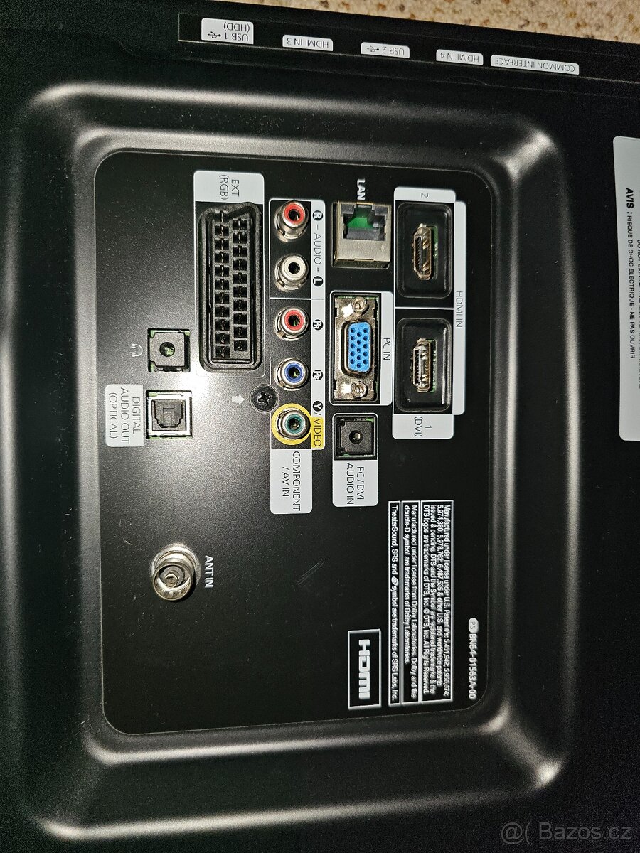 Prodám Samsung LCD TV LE32B550 32"(82 cm), FULL HD, DVB-T/ - 2