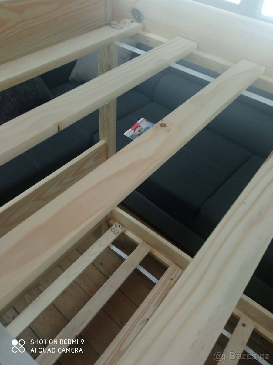 Vzorková masivní palanda /patrová postel šíře 80 a 90 cm - 2
