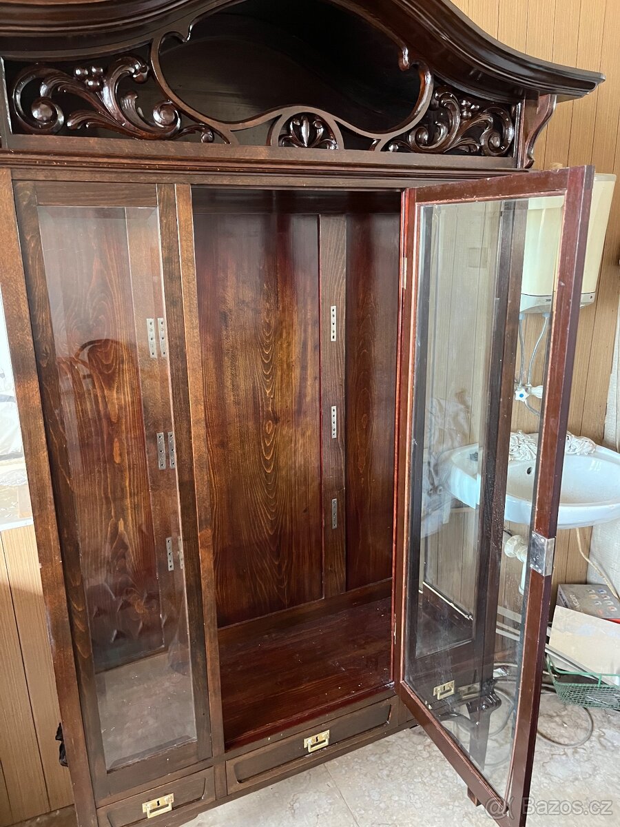 Secesní vitrína skleník - 2