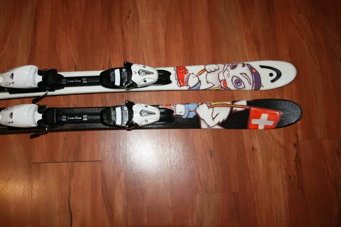 lyže head 107 cm , lyžaky - 2