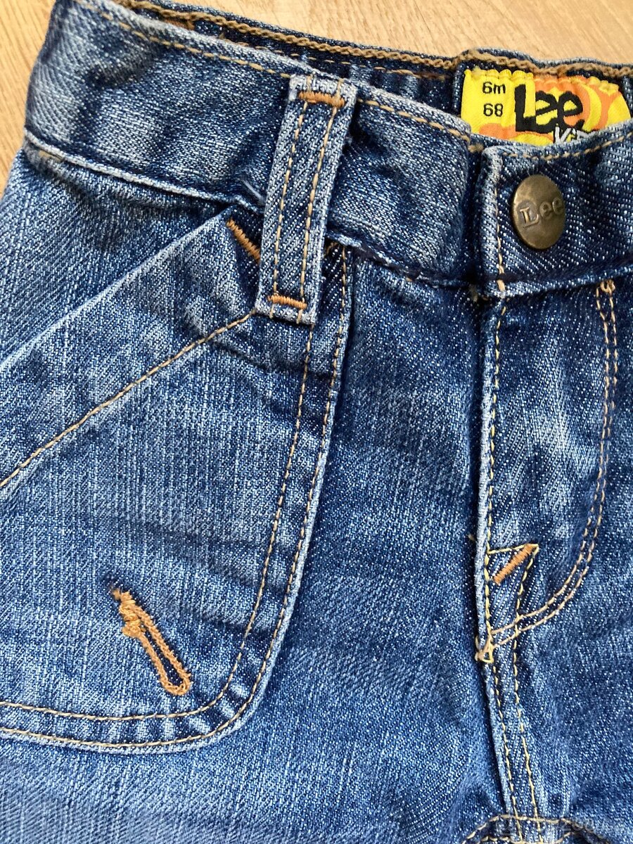 Dívčí džínové kraťásky zn. Lee - 2