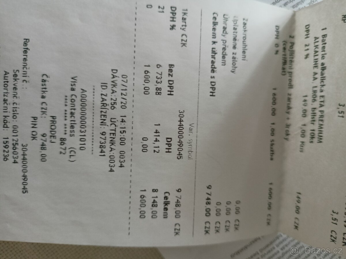 Epilátor ETA Fenite - 2