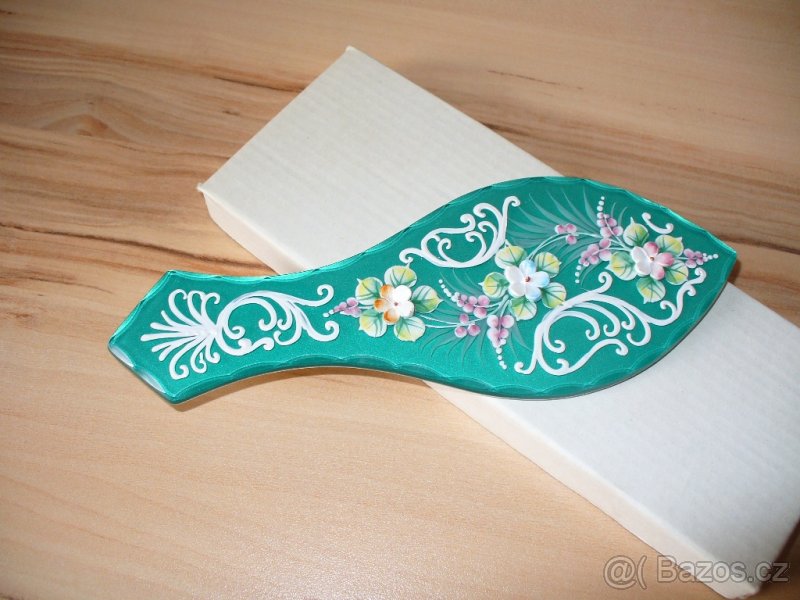 broušené malované zrcátko - 2