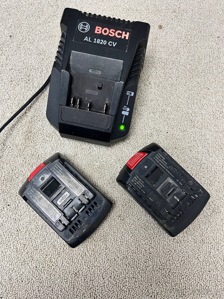 Nabíječka aku Bosch - 2