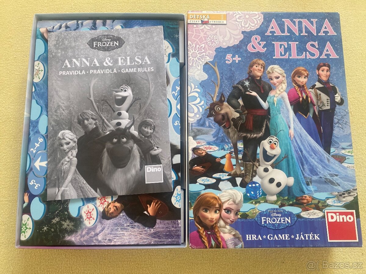 Desková hra Anna a Elsa - 2