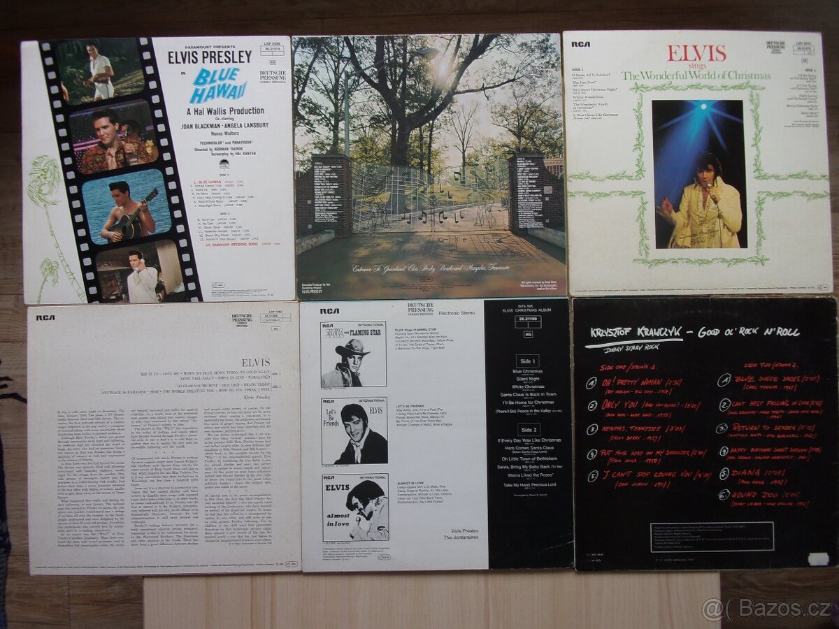 GRAMOFONOVÁ DESKA, LP - ELVIS PRESLEY + K. KRAWCZYK - 2
