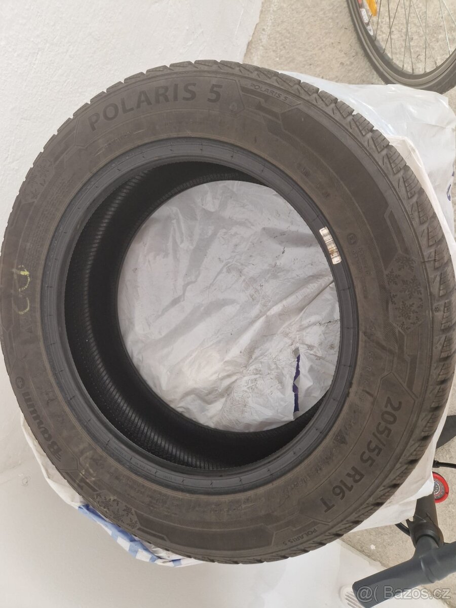 Zimní pneumatiky Barum super stav - 2