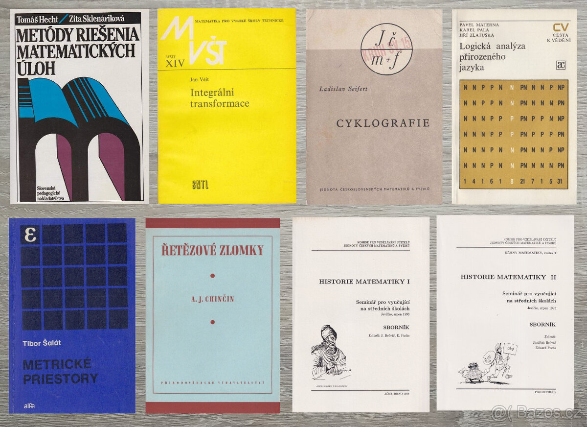 Knihy z matematiky - 2