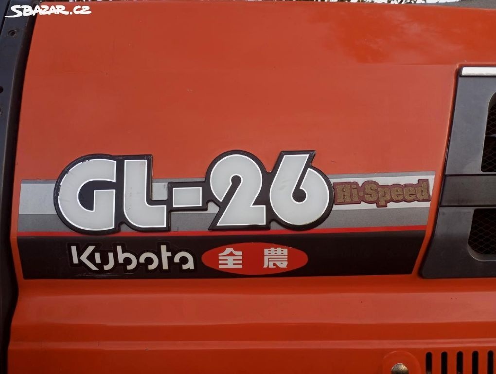 Malotraktor Kubota GL26 Grandel HiSpeed - 2