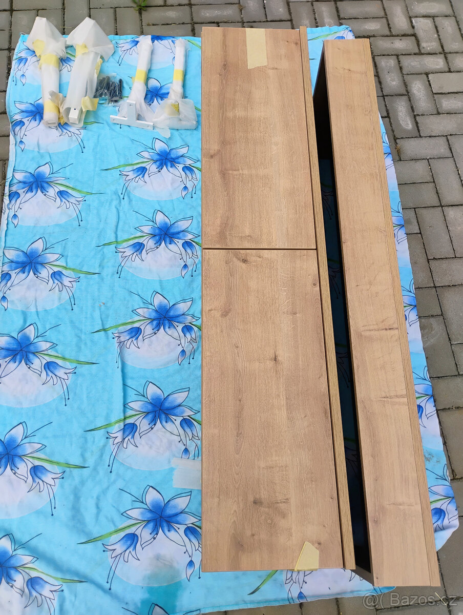 ZADANO Koupelnová skříňka s deskou pod umyvadlo,nepoužito - 2