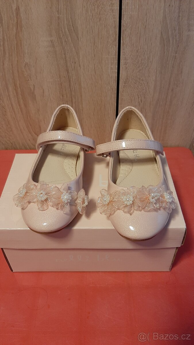 NOVÉ - Dětské balerínky Nelli Blu vel. 29 - 2