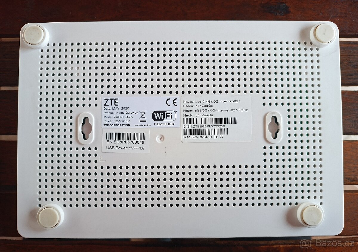ZTE ZXHN H267A ROUTER - 2
