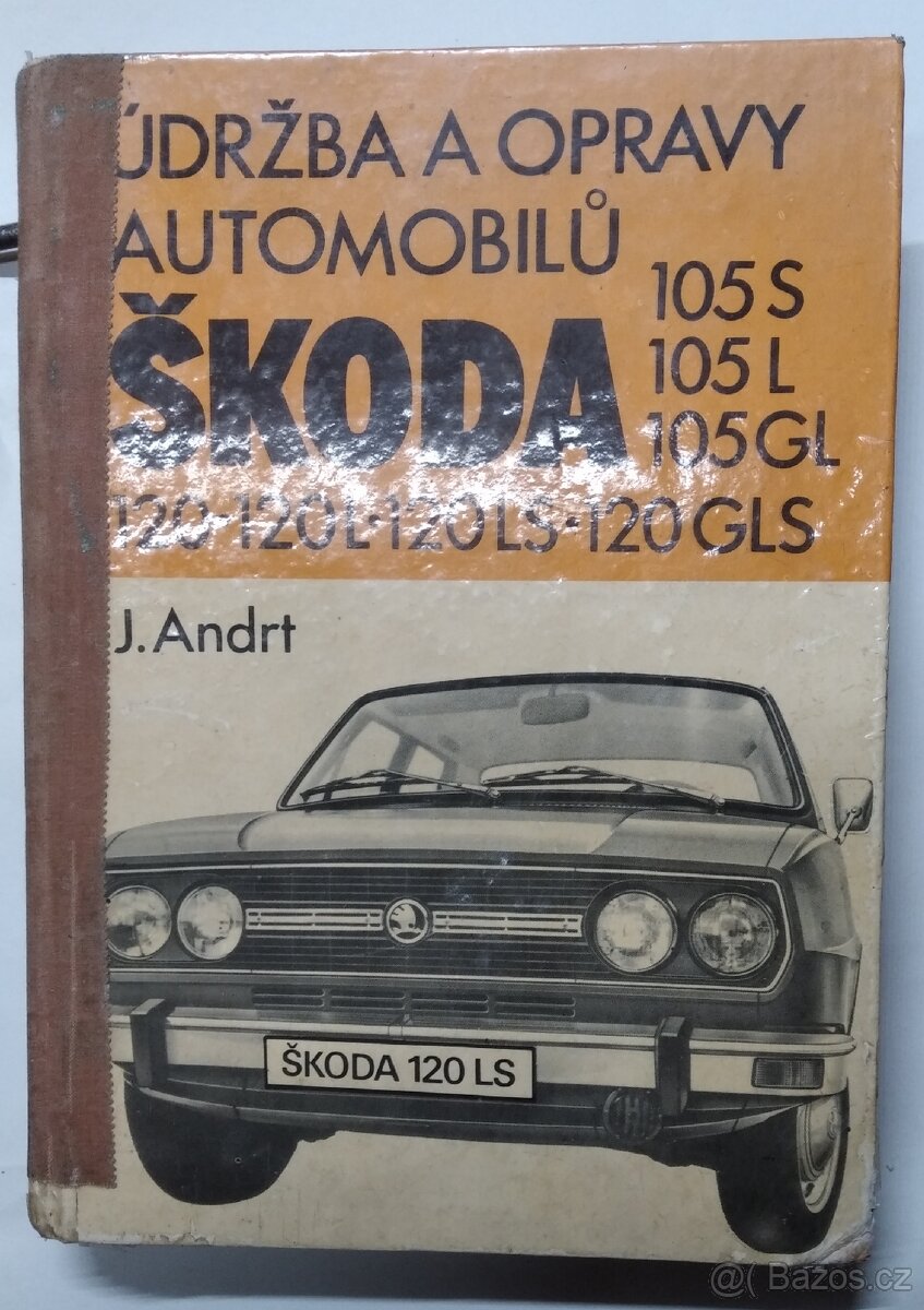 Prodám návod na údržbu a opravy aut škoda 105 a 120 - 2