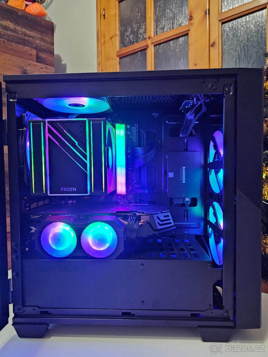 Herní počítač, ryzen 5, RX 580 8GB, SSD - 2