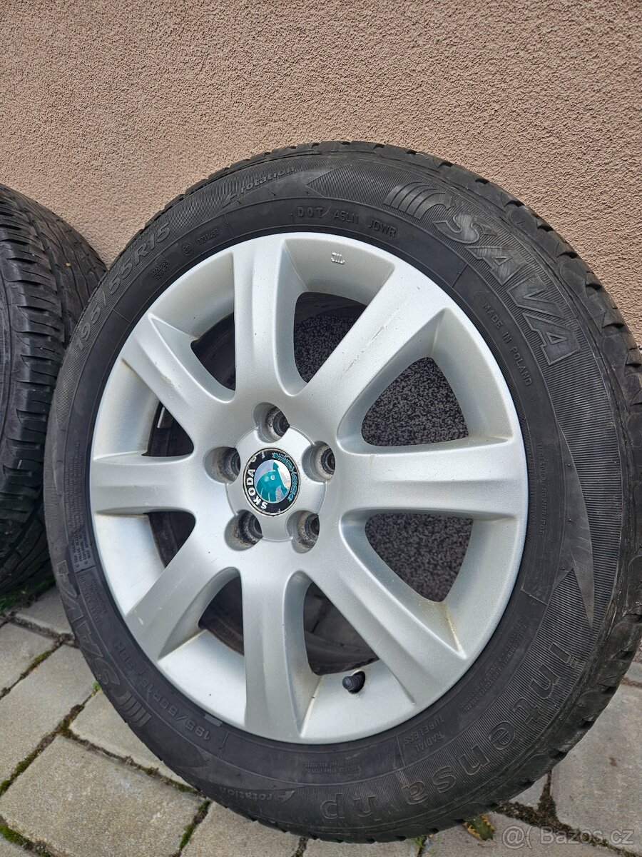 ALU kola Škoda 5x100 R15 - 2