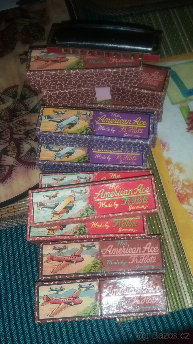 Foukací prvorepublikové harmoniky - 2