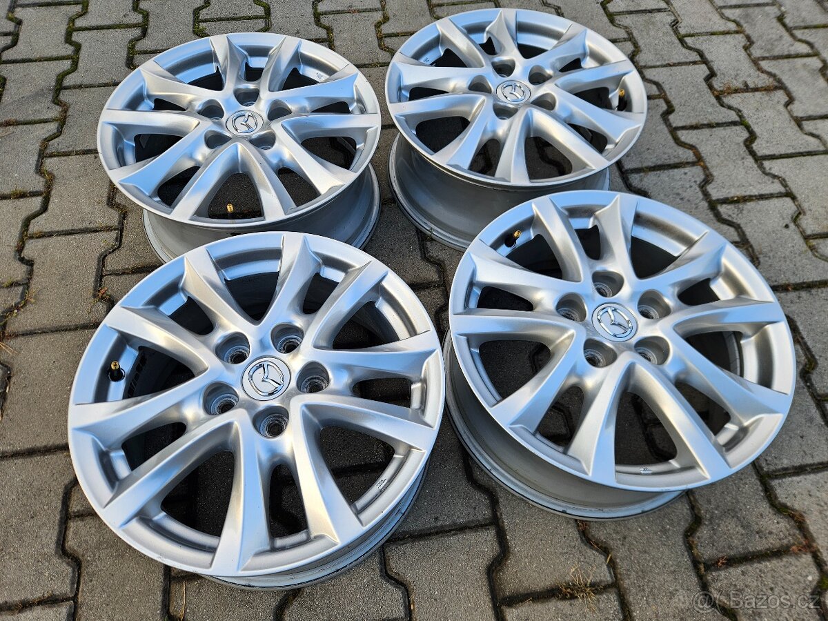 Disky Originální Mazda 5x114 16" - Top stav - 2