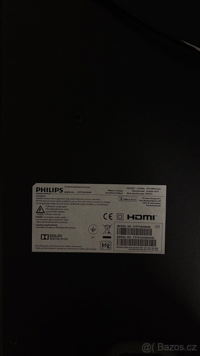 Televize philips - 2