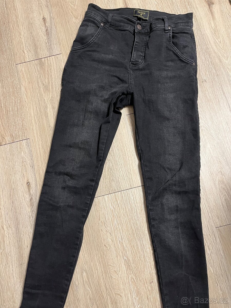 Černé džíny 38/40 - 2