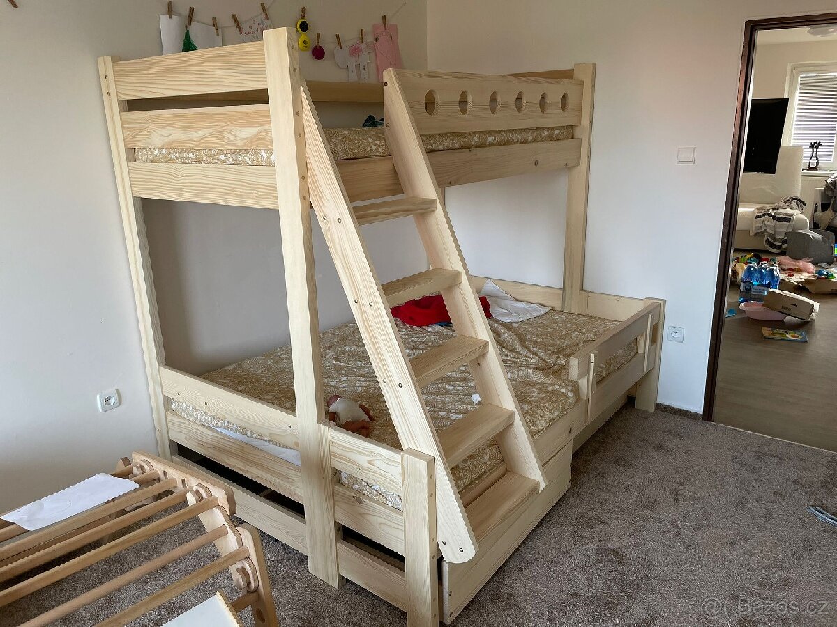 Patrová rozšířená postel - 2