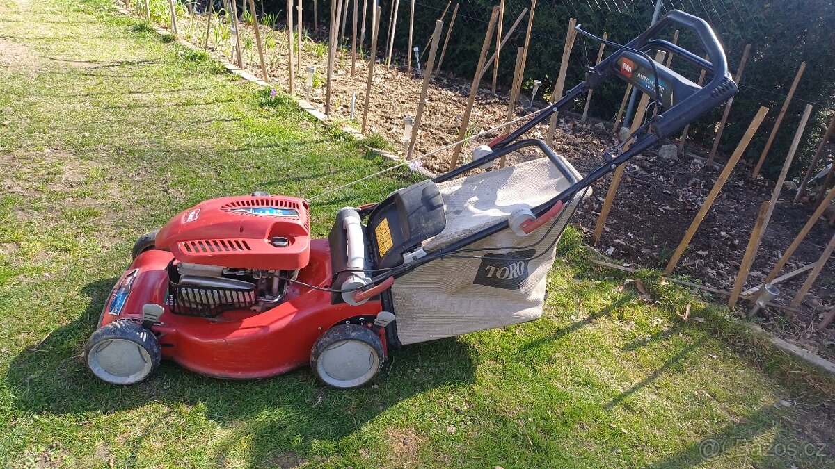 Benzínová sekačka s pojezdem - 2