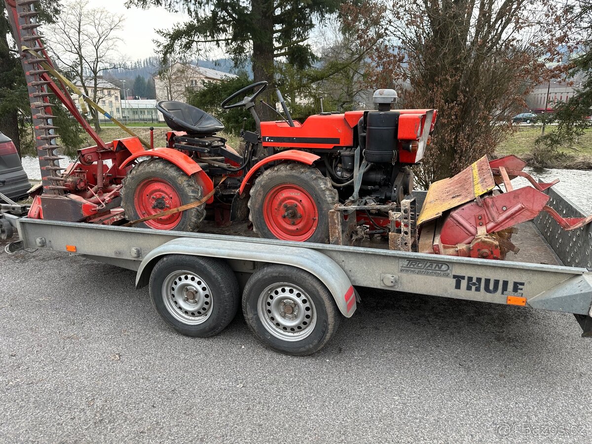 Koupím malotraktor TZ-4K , MT-8 - 2