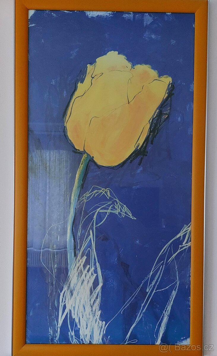 Obraz triptych Tulipány - 2