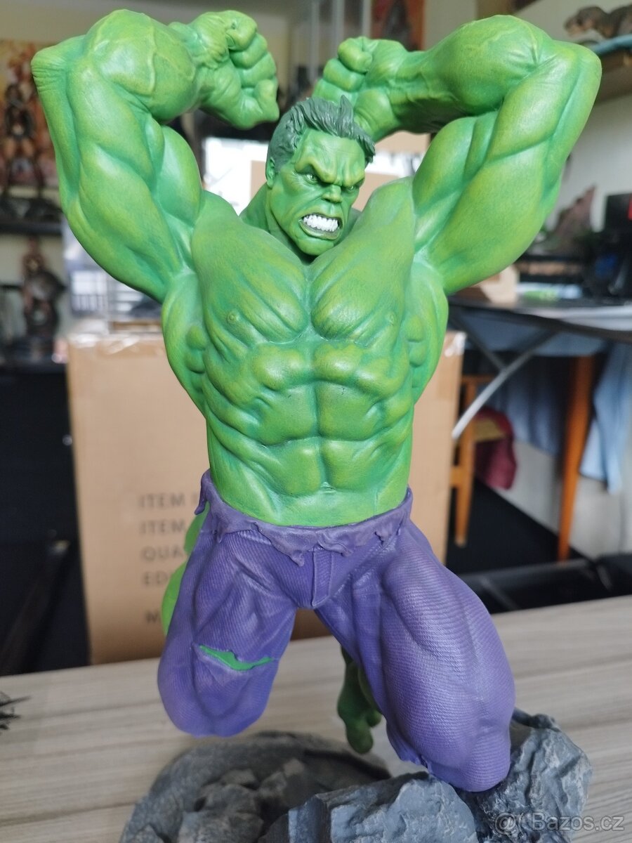 Hulk soška Marvel Dimond select no Sideshow - 2