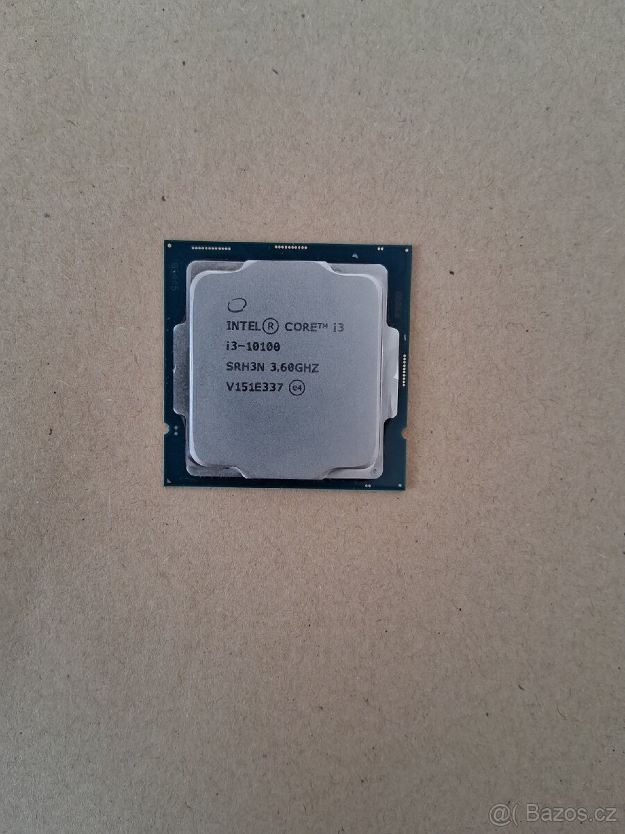 Procesor intel core i3 10100 +chladič - 2