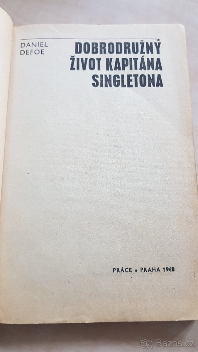 Daniel Defoe: Dobrodružný život kapitána Singletona - 2