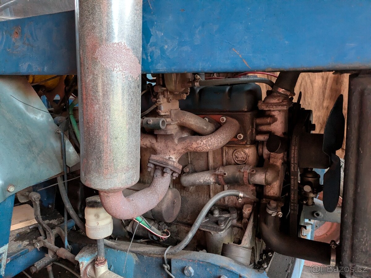 Malotraktor domácí výroby - 2