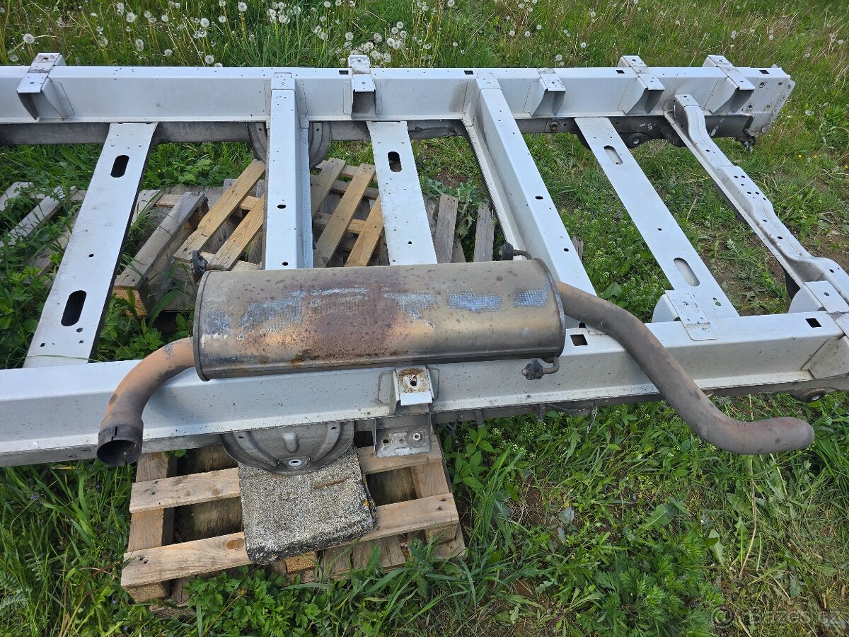 Originální tlumič výfuku Ducato valník - 2