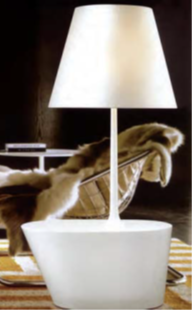 DESIGNOVÁ STOJACÍ LAMPA - 2