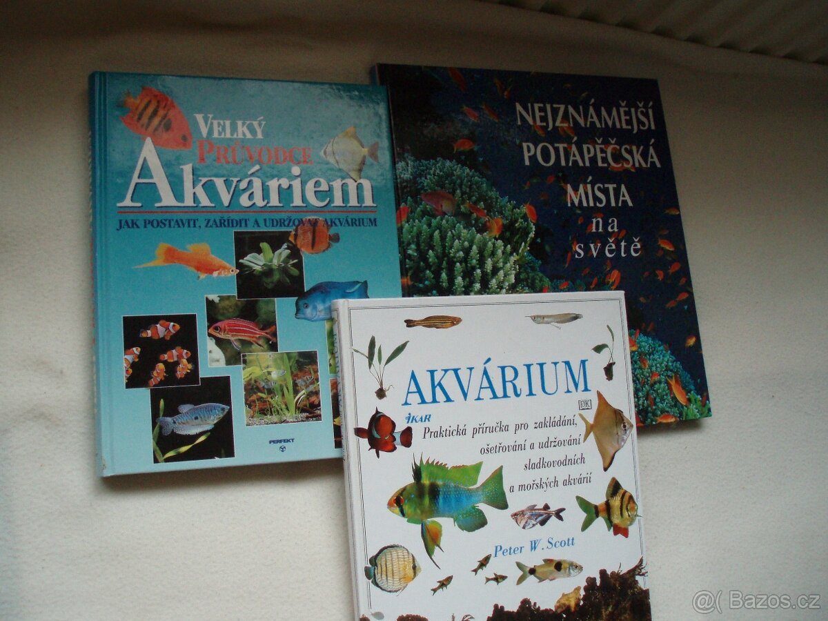 knihy-pro rybáře, akvaristy, potápění - 2