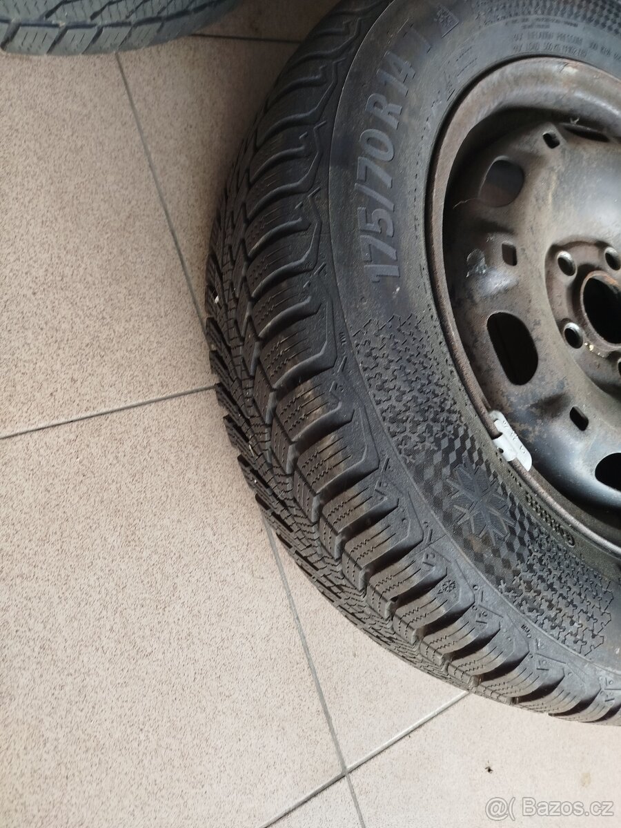 Škoda Fabia 2, Roomster zimní kola 175/70R14 - 2