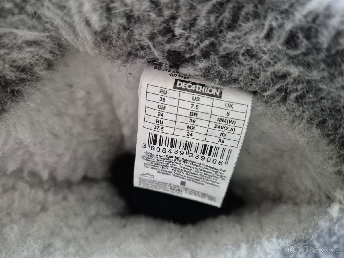 Quechua - zimní sněhule vel. 38 - 2