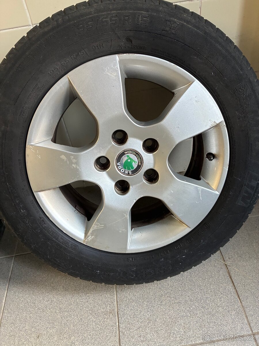 Alu kola 15" Škoda Octavia 2 5x112 mm - 2
