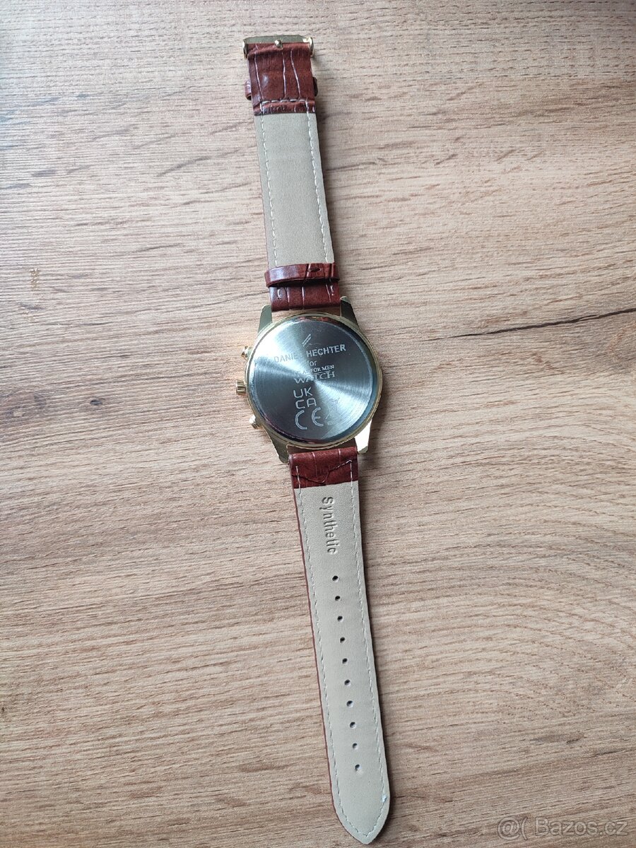 Prodám pánské ručičkové hodinky ( hnědé) - 2