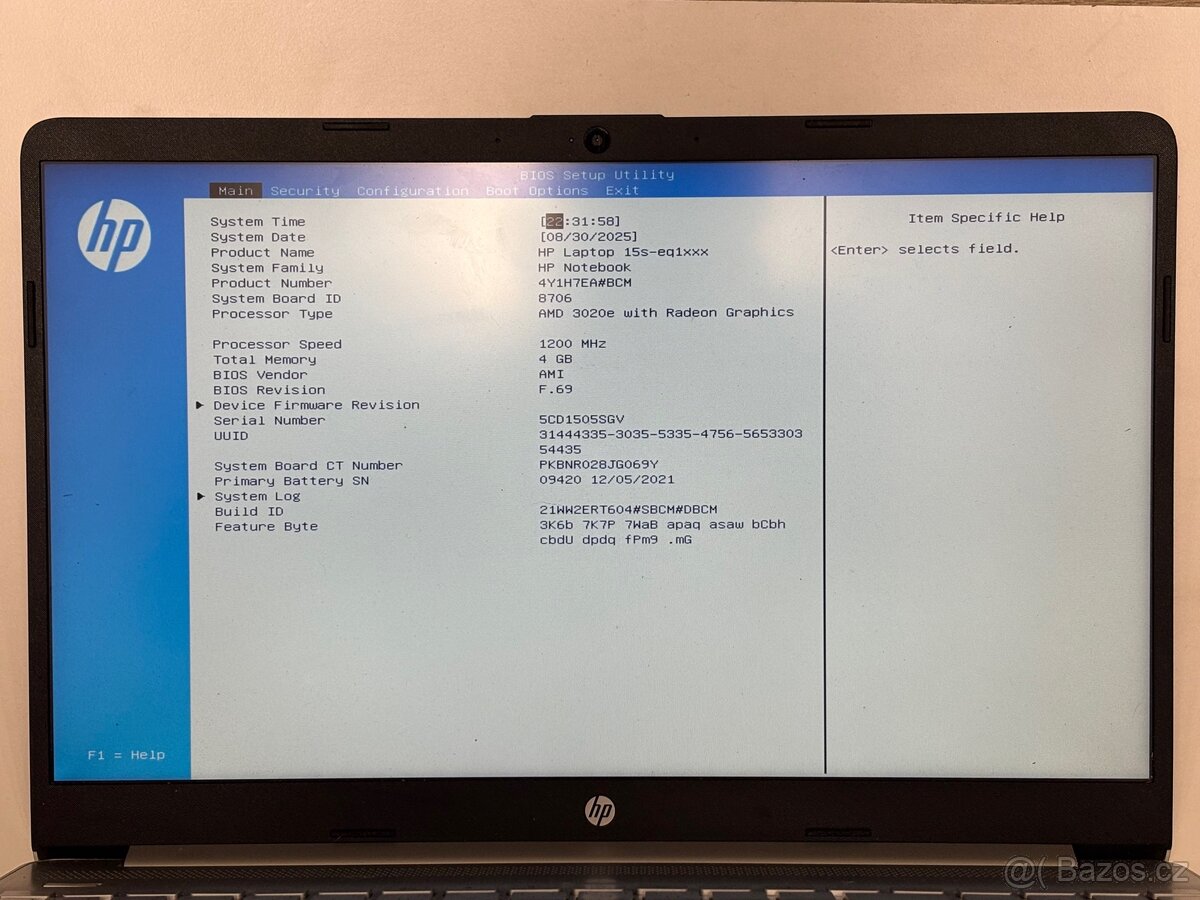 ✅ HP 15s-eq1xxx | AMD 3020e | 4GB | 500GB HDD | Windows 10 - 2