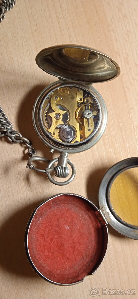 Prodám starožitné kapesní hodinky - 2