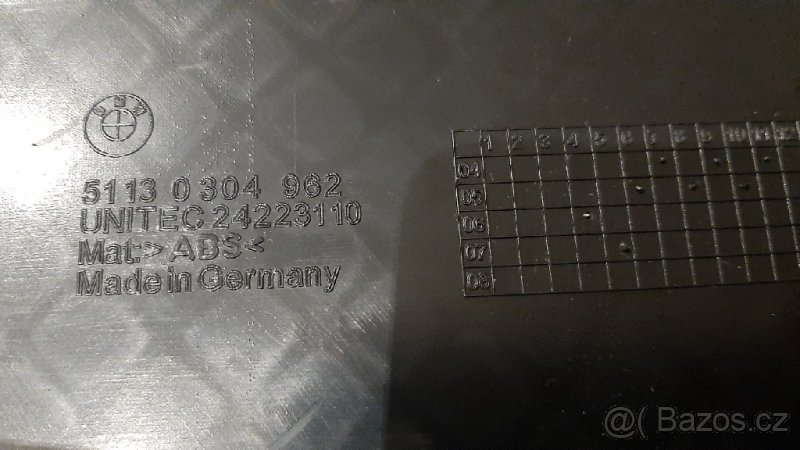 Zadní mřížka BMW E81/87 - 2